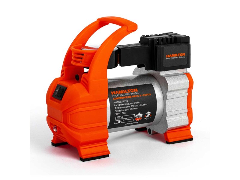 Compresor de Aire 12V para Automotores - Unicable