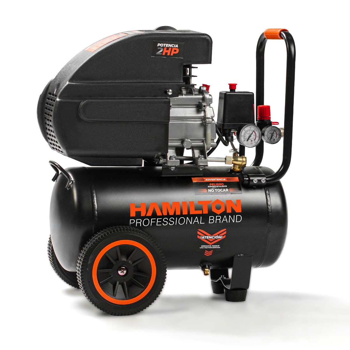 Compresor de Aire 24 Lts - 2HP - 220V - Imagen 2