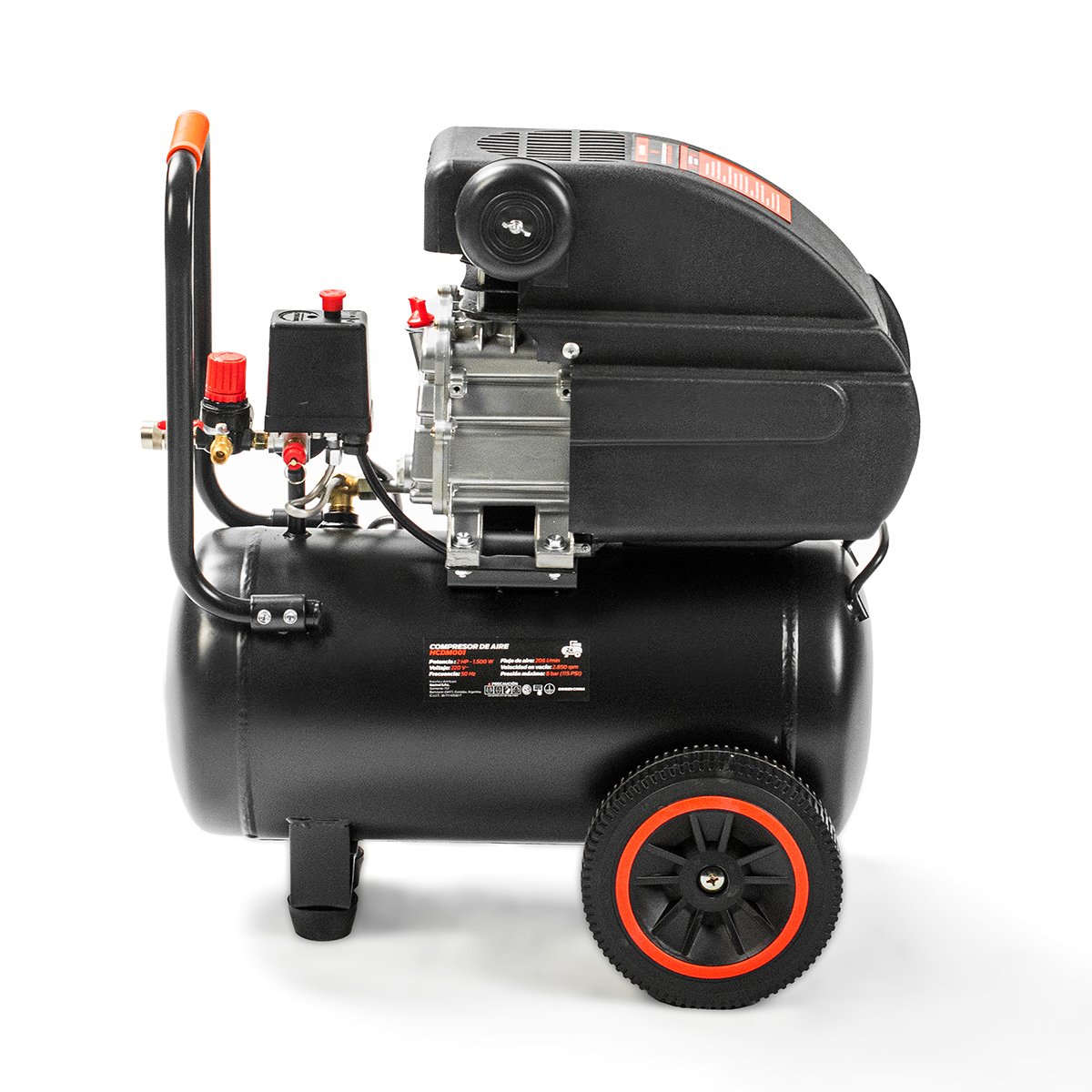 Compresor de Aire 24 Lts - 2HP - 220V - Imagen 3