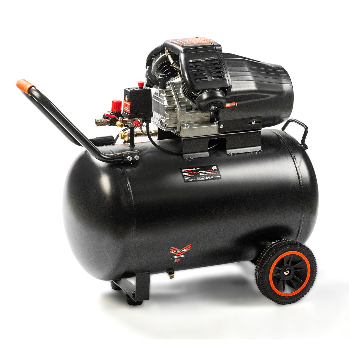 Compresor de Aire 100 Lts - 4HP - 220V - Imagen 2