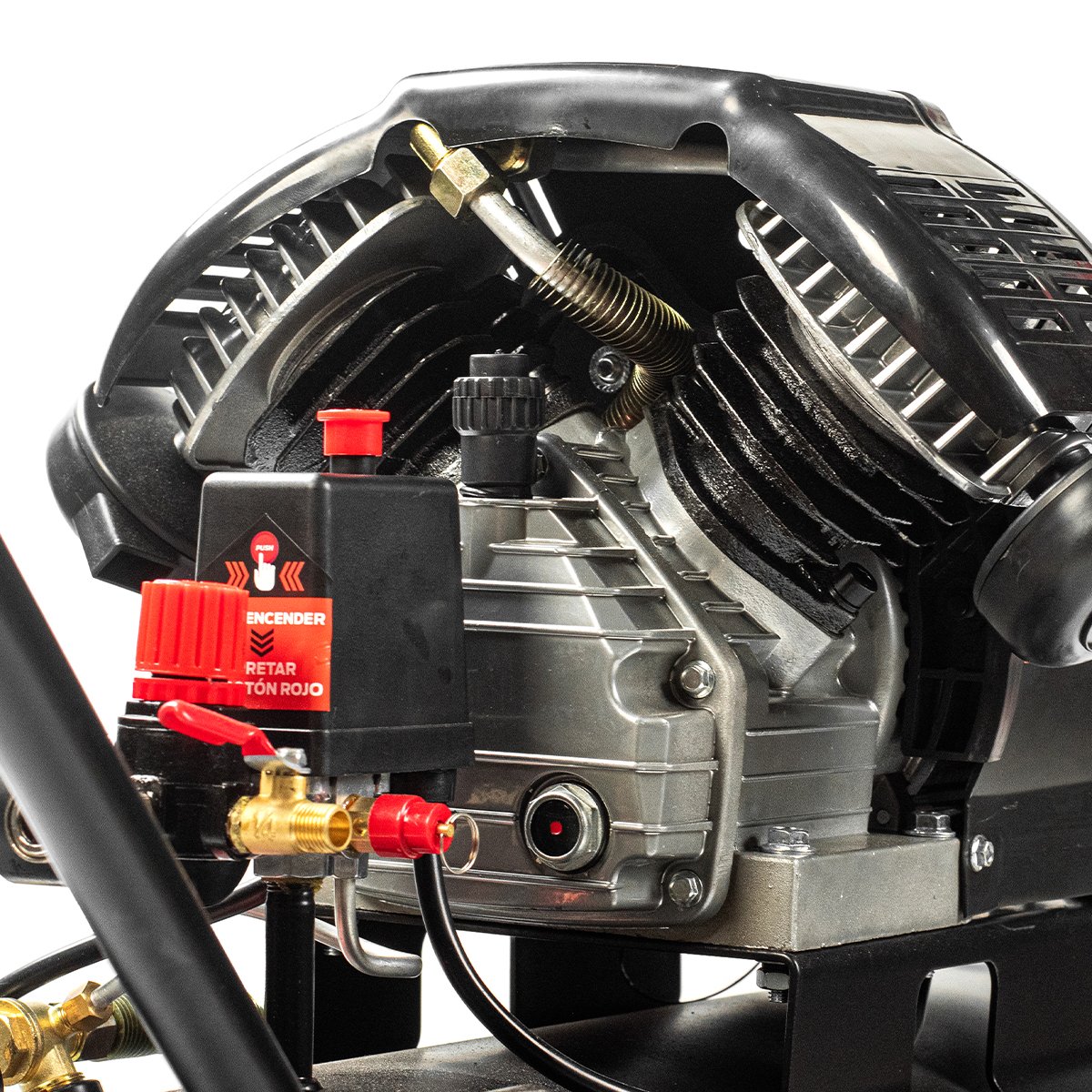 Compresor de Aire 100 Lts - 4HP - 220V - Imagen 3