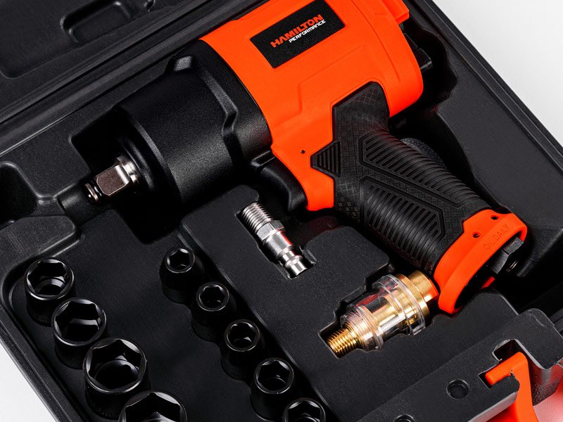 Neumatica Llave de Impacto Kit 12Pcs 1560Nm Performance - Imagen 3