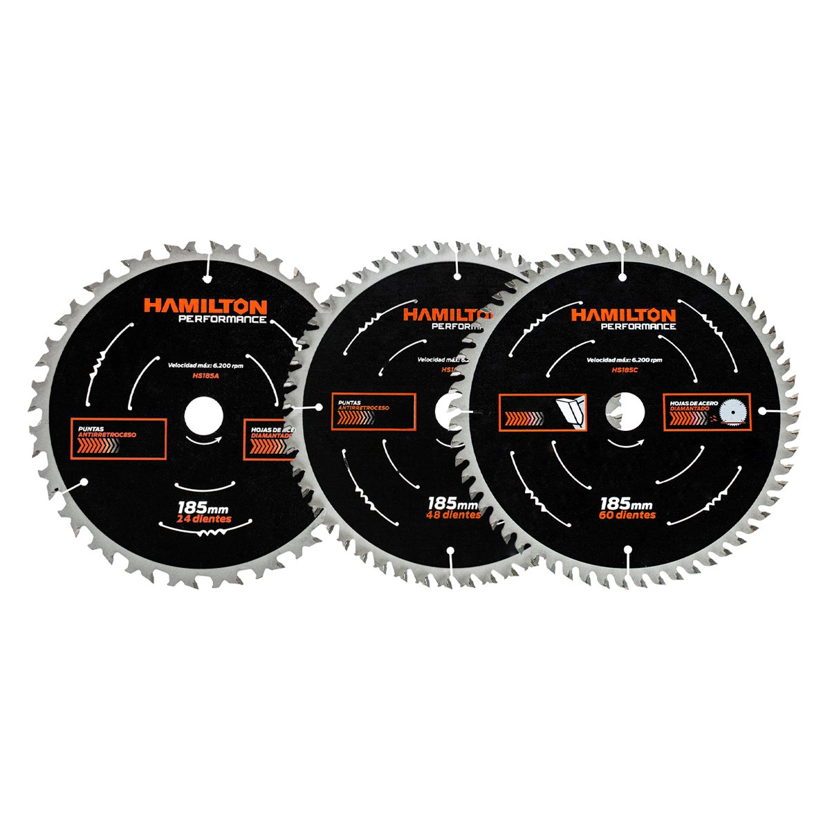 Sierra Circular 185mm - 24 Dientes - Performance
