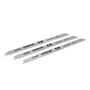 Set Hoja Sierra Sable P/Madera 300mm Acero Carb. 3U.