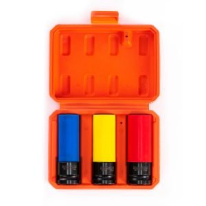 Juego de Bocallaves 1/2 P/Imp Pared Fina -3 Piezas