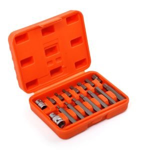 Juego de 16 Puntas Torx Enc 1/2-3/8"