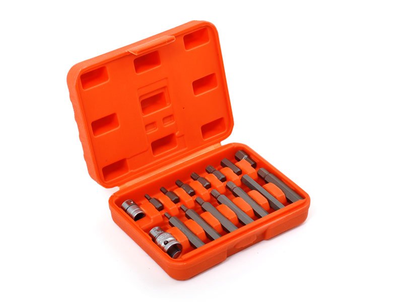 Juego de 16 Puntas Torx Enc 1/2-3/8"