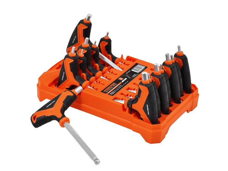 Juego 14 Llaves Hexagonales Tipo T