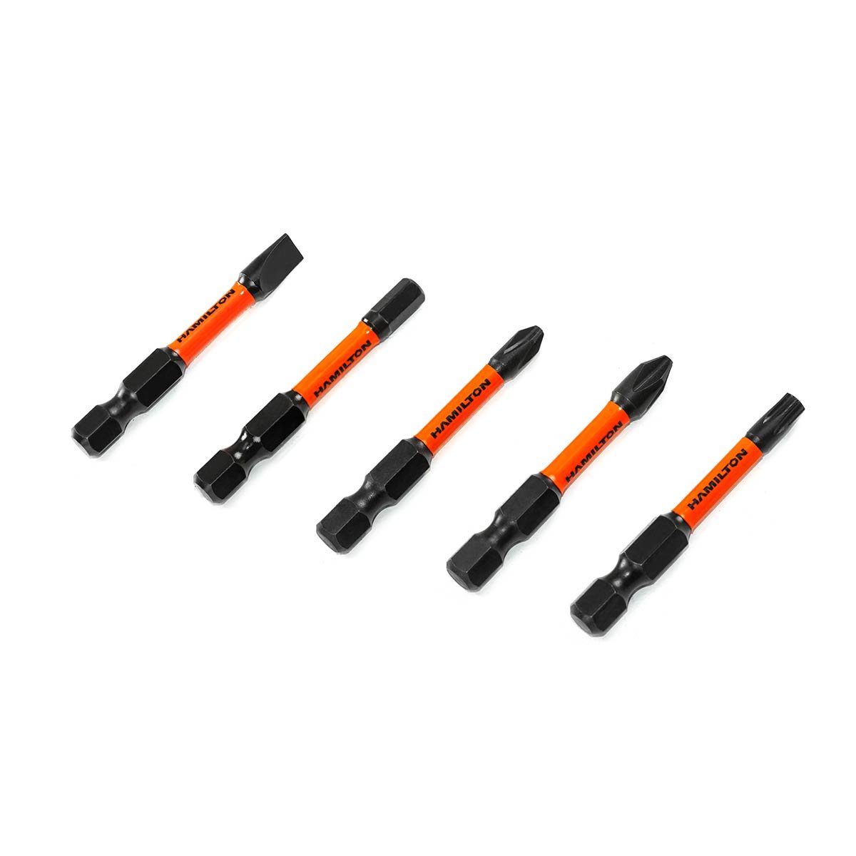 Punta de 1/4 - Set Alto Impacto 5Pz