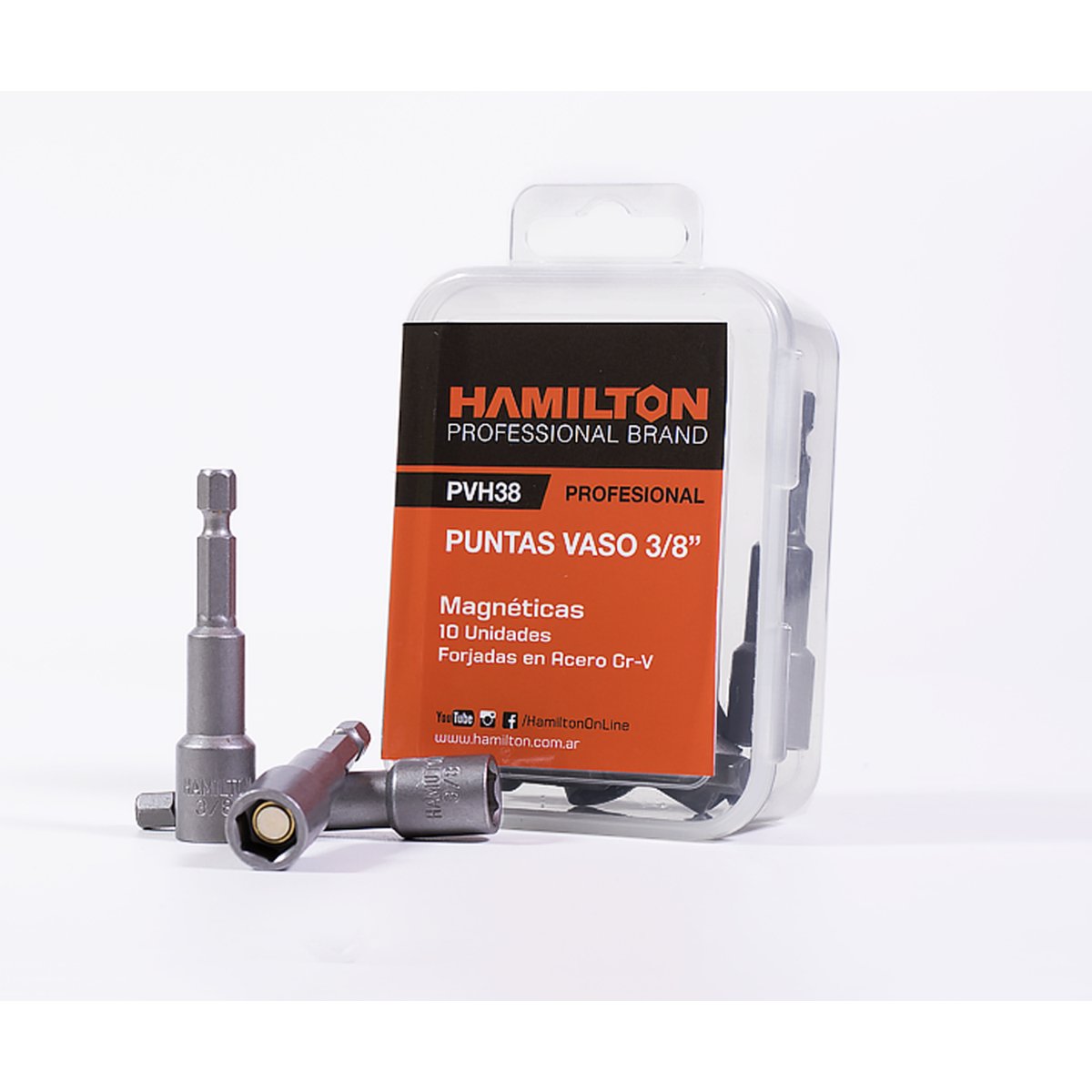 Punta Vaso 5/16 Magnetica 1/4 X 10 U - Imagen 2
