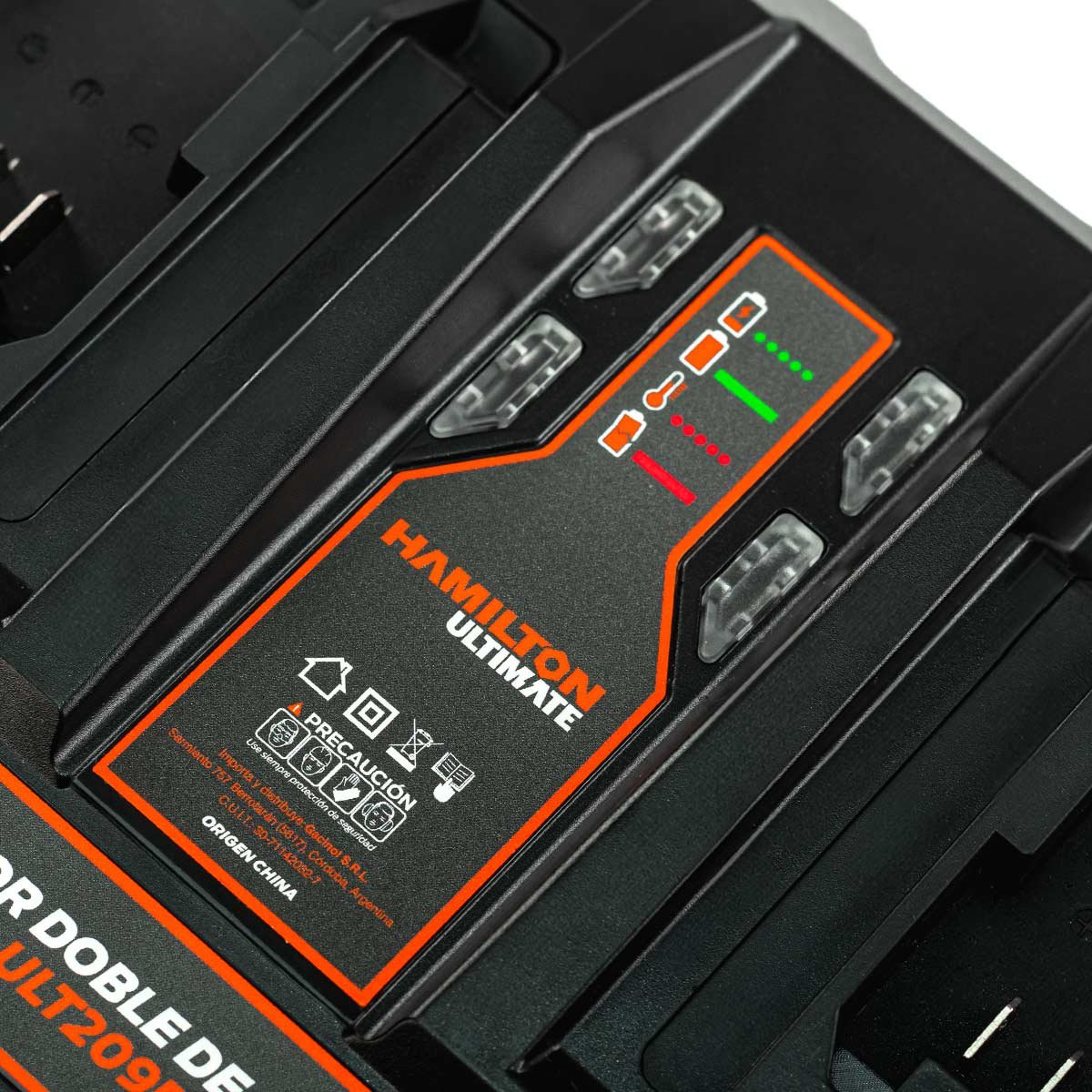 Baterias y Cargadores Hamilton- Cargador Bateria 20Volt Doble - Imagen 3